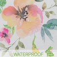 thumbnail image 3 of Spring Floral Leaf Round Tablecloth 60 inch Summer Flower Table Cloths Cover Mat Spill Proof Table Covers for Kitchen Party Dinner Tabletop Decoration, 3 of 6