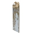 thumbnail image 2 of Northlight 12.5" Galvanized Metal Angel and Peace Christmas Wall Decor, 2 of 2