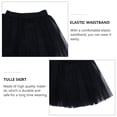 thumbnail image 3 of Falda de tul de tres capas para niñas, falda corta de tutú, disfraz de fiesta, elegante ropa de ballet y danza., 3 of 7