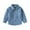 Light Blue, variant on REDARER Girls Denim Shirt Jacket, Long Sleeve Loose Fit Top for Toddler Kids, Stylish Spring Fall Fashion Outerwear,Size:4-5 Years