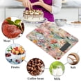 thumbnail image 4 of High Precision Digital Kitchen Scale Tempered Glass Food Scale Multifunction Scale Small Kitchen Appliances Abstract Pink Floral Pattern, 4 of 7