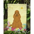 thumbnail image 3 of Carolines Treasures BB6095GF Easter Eggs Cocker Spaniel Red Garden Size Flag, 3 of 3