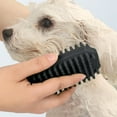 thumbnail image 4 of OEFNTAC Pet Grooming Brush Pet Rubber Shampoo Brush 4.9x2.9x1.2in Massager for Long Short Hair Dogs Cats Shower Grooming Tool Bath Time, 4 of 6