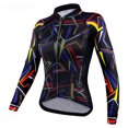 thumbnail image 3 of Maillot de ciclismo de montaña de secado rápido para mujer, camiseta de ciclismo transpirable de manga larga para otoño y primavera, 3 of 5