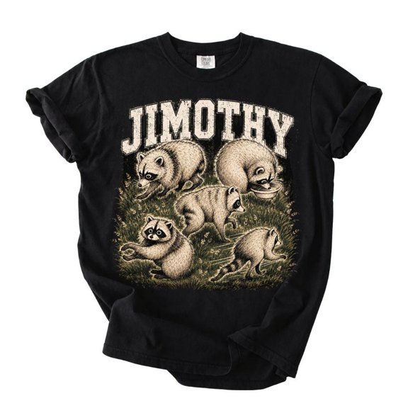 Cute Jimothy Shirt, Seattle Raccoon Bootleg Tee, Funny Internet T-Shirt