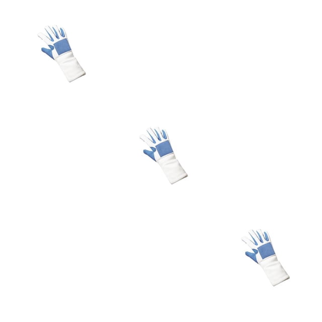 Eigraketly Guante de esgrima Reemplazo portátil Protección Adultos Niños Hombres Mujeres Forro de algodón Guantes de entrenamiento flexibles Type1 NO1