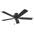 thumbnail image 5 of 903352FMB-NWA Hinkley Lighting Metro Wet - 52 Inch 5 Blade Ceiling Fan-Matte Black Finish, 5 of 16