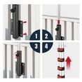 thumbnail image 5 of Yescom 20Ft Telescoping Flagpole w/ Dock/Deck Mount Display Sign Housebuilders, 5 of 10