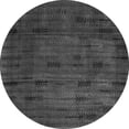 thumbnail image 1 of Ahgly Company Indoor Round Persian Gray Bohemian Area Rugs, 4' Round, 1 of 4