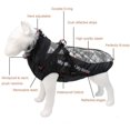 thumbnail image 3 of ZHAOCHENG Abrigo de invierno para perros, chaqueta impermeable, cálido, reflectante, suave, chaleco de felpa para cachorros, ropa ajustable para mascotas para perros pequeños, medianos y grandes (3XL,, 3 of 5