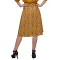 thumbnail image 3 of Moomaya Jupe Imprimée pour Femmes Poly Spandex Tenue Décontractée Été Jupe pour Filles, 3 of 5