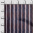 thumbnail image 1 of oneOone Viscose Chiffon Fabric Stripe Block Print Sewing Fabric BTY 42 Inch Wide, 1 of 1