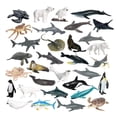 thumbnail image 1 of 32 Uds. Animales marinos realistas, modelo de Animal artificial, juego de juguetes, juguete educativo realista para niños, adorno de escritorio para, 1 of 8