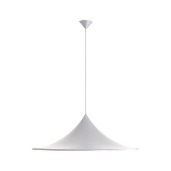 Golden Lighting Vistara 1-light 35in Pendant in Sand White