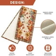 thumbnail image 4 of Fall Table Runner Autumn 72 Inches Long x 13 Burlap Linen Home Kitchen Decor Pumpkin Sunflower Leaves Buffalo Plaid Check Seasonal Coffee Dining Rustic Farmhouse Red Orange Yelllow Fall Table Runners, 4 of 6