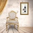 thumbnail image 3 of Villa, Milli 18x32 Gold Ornate Wood Framed with Double Matting Museum Art Print Titled - Wine With Bottle, 3 of 4