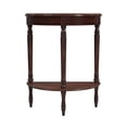 thumbnail image 4 of Butler Specialty Company Bellini Demi-Lune Table Console - Brun Cerise, 4 of 7