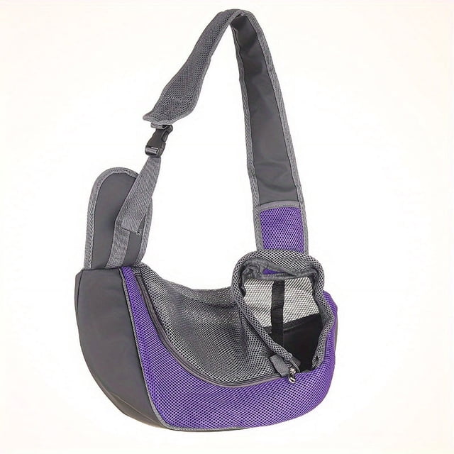 Stylish Pet Bag for On-the-Go: Portable Shoulder Bag for Small & Medium Dogs & Cats