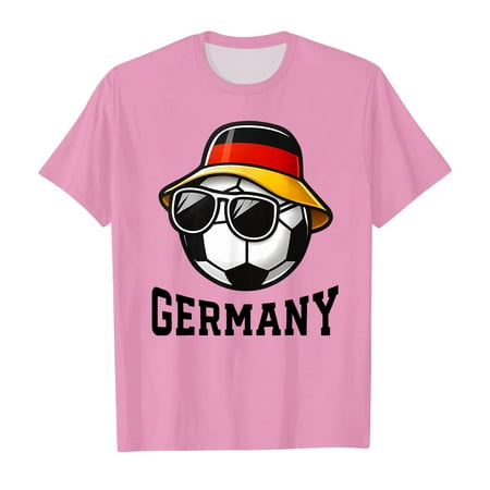

Girl Tops Size 16 Toddler Soprt Boys Girls Prints Short Sleeve Prints T Shirt Tops Clothes Back to School Outfits for Girls Pink-c 150