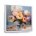 thumbnail image 2 of Designart "Still Life Of Tulip Bouquet II" Tulips Floater Framed Wall Decor, 2 of 5