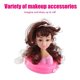 thumbnail image 4 of Doll Head Hair Styling Set for Children Toy Makeup Pretend Playset Dress Up Play Set Play Game for Kids Girls, 4 of 4