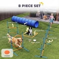 thumbnail image 4 of PawHut Dog Agility Training Equipment, 8PCS Dog Obstacle Course Starter Kit, 4 of 10