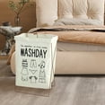 thumbnail image 5 of Harpi Laundry Hamper Clearance Foldable Thick Cotton Linen Sorting Basket, Household With Handle Iron Bracket Collapsible Laundry Baskets, Bathroom Breathable Large Capacity Dirty Clothes, 5 of 6