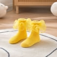 thumbnail image 6 of Ruffle Ankle Socks for Girls with Pearl Double Lace Frilly Socks for Kids Stretchy Fit Princess Style Dress Socks, 6 of 6