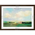 thumbnail image 5 of Art.com Summer Sky I Art Print by Julia Purinton, Brown Frame Wall Art, 44" x 32", 5 of 5
