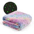 thumbnail image 1 of In Dark Blanket, Soft Flannel Fleece Stars Blanket,All Season Throw Blanket For, 1 of 6