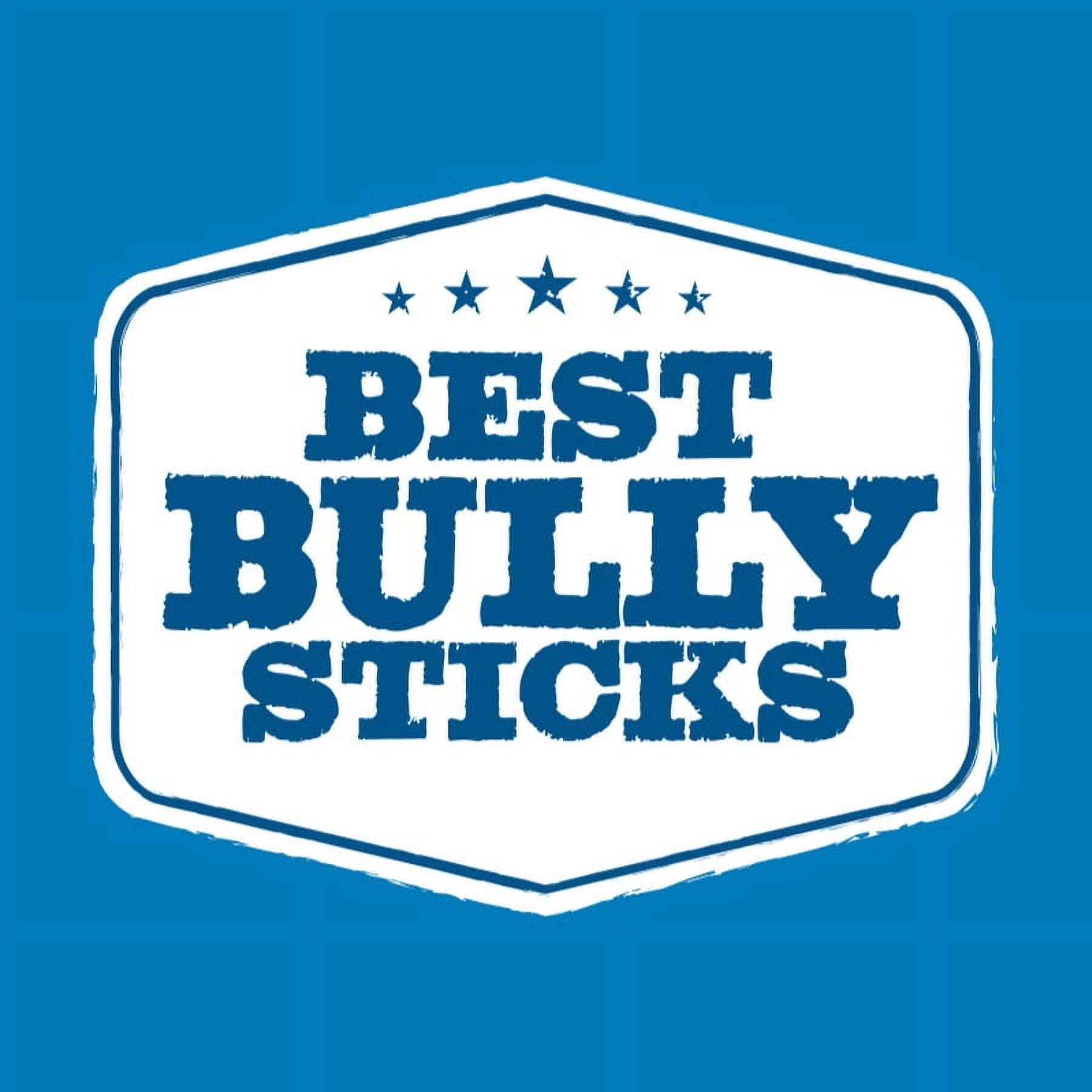 Best Bully Sticks 6 Inch Thick Bully Sticks - 18 Count (Pack of 1) - All Natural, Grass-Fed, Single Ingredient, Grain and Rawhide Free, Ideal for Big Breeds