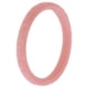 thumbnail image 1 of Anillo único de silicona con líneas apilables para boda - Oro rosa - Nuevo de ROQ para mujer - Anillo de 7 mm, 1 of 1