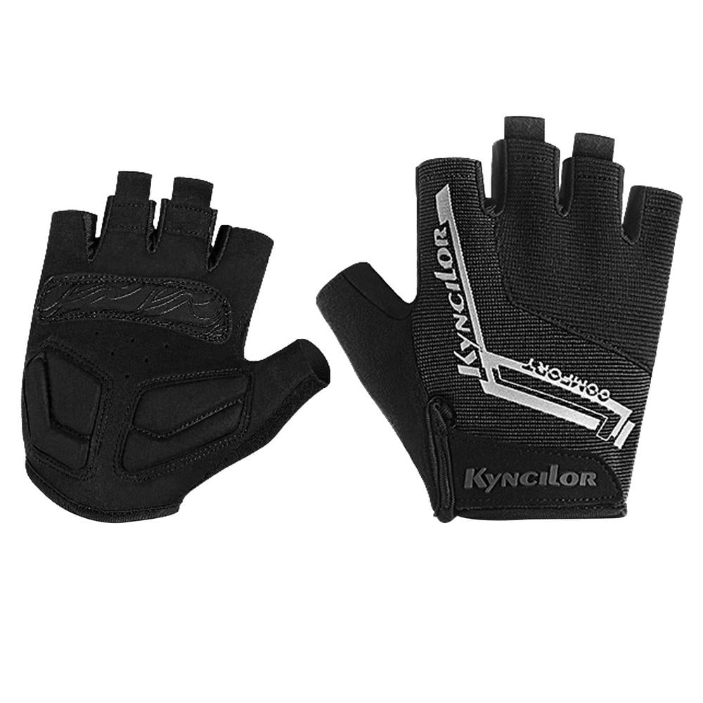 Half Finger Cycling Gloves Anti-slip Breathable Men Anti-shock Outdoor Gloves