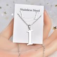 thumbnail image 1 of WYW Titanium Steel Set Jewelry Stainless Steel Pendant Jewelry Earrings Unisex English Letters Not Easy To Fade Necklace, 1 of 1