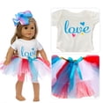 thumbnail image 2 of Doll Outfit Set Creative Fashion Doll Clothes Doll Accessories with Hair Tie, 2 of 5