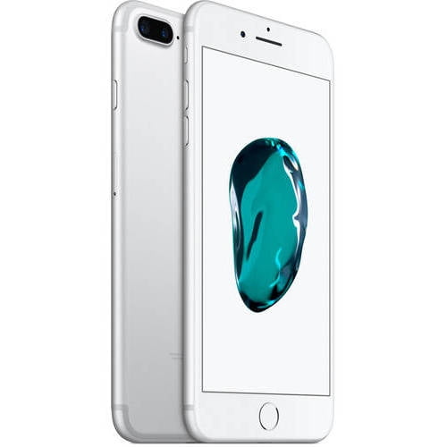 Refurbished Apple Iphone 7 Plus 256gb Silver Locked At T Walmart Com Walmart Com