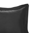 thumbnail image 2 of Luxury Hotel Tailored 2-Pack Standard/Queen Shams, Black, 2 of 5