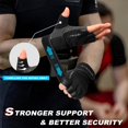 thumbnail image 3 of Guantes de entrenamiento RYMNT Aron Black-S con soporte para la muñeca, 3 of 7