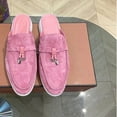 thumbnail image 1 of Chaussures Vulcanisées pour Femmes 2023 Pantoufles pour Femmes Bout Rond Mocassins Décontractés Chaussures Simples Designer de Luxe Pantoufles de Marque, 1 of 7