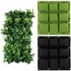 thumbnail image 4 of Jardinera de pared Bolsa de jardinera de pared Bolsas de jardinera de fieltro Macetas colgantes Maceta de flores verdes verticales para interior Balcón al aire libre Jardinería (49 puertos negros) Thisnde ACTIVE Biensenido a ACTIVE, 4 of 5