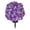 Purple, variant on Artificial Shrubs with Ground Stakes, 1 Pack Realistic Outdoor Fake Plants for Garden, Yard, Patio, Porch Decor, No Maintenance Colorful Faux Greenery