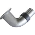 thumbnail image 1 of Quick Kit Satin Aluminum 90 Degree Handrail Wall Return, 1 of 2