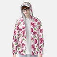 thumbnail image 4 of Haiem Lilies Flowers UPF 50+ Fishing Shirts for Men Long Sleeve UV Sun Protection Hoodie Non-Mask Outdoor Hiking Shirts, 4 of 9