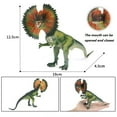 thumbnail image 4 of Cadeau Garçon Vert Modèle de Dinosaure Hétérodon Figurine Solide Peinte à la Main Commémorative, 4 of 7
