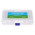 thumbnail image 1 of S SERENABLE Oeillets de Badminton Équipement de Badminton Nylon Boîte de Rangement Compacte Remplacement Transparent, 1 of 9
