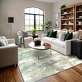 thumbnail image 3 of KUETH 5'x7' Area Rugs for Living Room, Non Slip Machine Washable Vintage Indoor Rug, Low Pile Print Rug for Bedroom Dining Room Home Office, 3 of 9