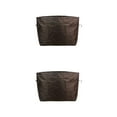 thumbnail image 3 of Ruiboury Stay Organized On Go With Convenient Insert Handbag Zip Closure And Key Chain Ring Bag Organiser Coffee & Tall 32*14*26cm 2Set, 3 of 6