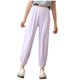thumbnail image 1 of Odeerbi 3-15 Años Niñas Hielo Seda Pantalones Deportivos Verano Entrenamiento Atlético Deportes Jogger Pantalones Color Sólido Casual Cómodo Joggers, 1 of 5