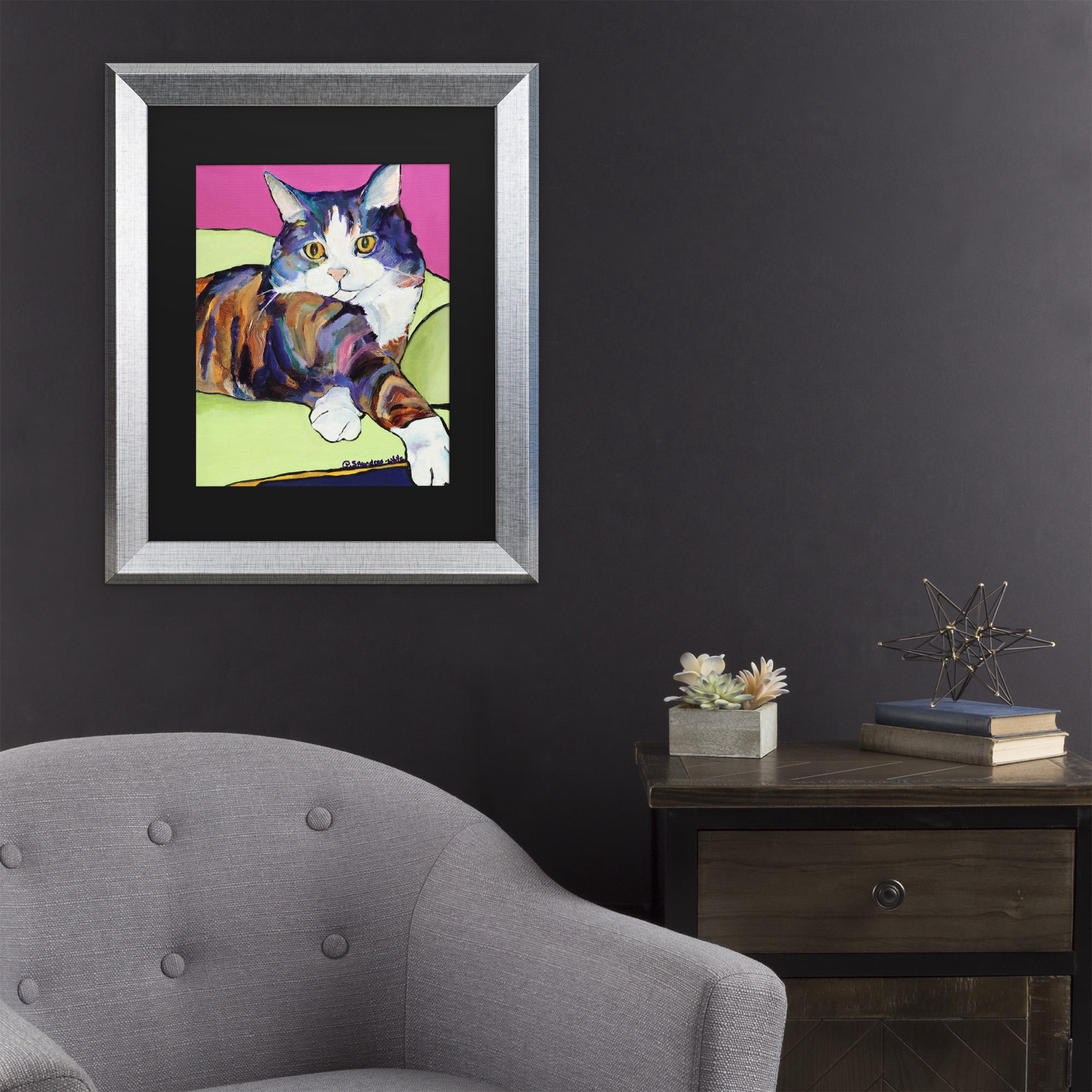 Trademark Fine Art 'Ursula' Canvas Art by Pat Saunders-White