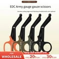 thumbnail image 2 of Medical Scissors Survive Paramedic Medical Rescue Scissor Gauze Tactical First Aid Shear Trauma Shears Survival Rescue black, 2 of 6
